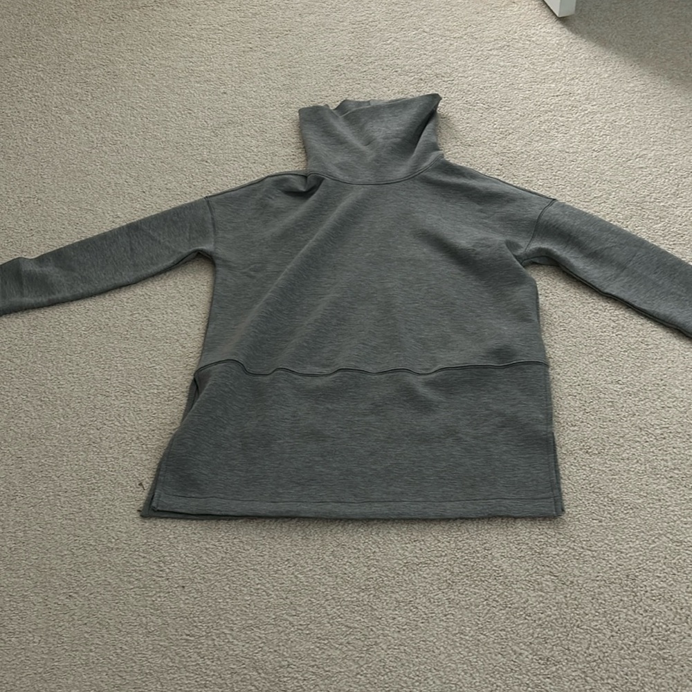 NWT Spanx Air Essentials gray tunic turtleneck size medium